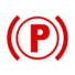 Peugeot 2008 Manual Parking Brake warning light