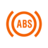 Braking warning lamp icon