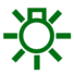 Sidelamps warning lamp icon
