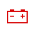 Battery charge warning lamp icon