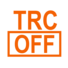 Traction control (TRC) warning lamp icon