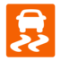 Dynamic stability control /Traction control (DSC) warning lamp icon