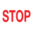 STOP warning lamp icon