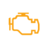 SCR emissions control system (BlueHDi Diesel) warning lamp icon