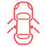 Door(s) open warning lamp icon