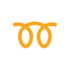 Diesel engine pre-heating warning lamp icon
