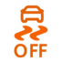 Dynamic stability control /Anti-slip regulation (DSC) warning lamp icon