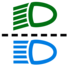 Automatic headlamp dipping warning lamp icon