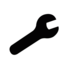 Service warning lamp icon