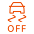 Dynamic stability control /Anti-slip regulation (DSC) warning lamp icon