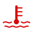 Peugeot 508 Maximum Coolant Temperature warning light