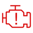 Engine self-diagnostics system (Petrol, Hybrid or Diesel) warning lamp icon