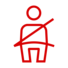 Peugeot 508 Seat Belt(s) Not Fastened / Unfastened warning light