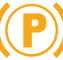 Braking warning lamp icon