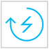 E-SAVE function (PHEV) warning lamp icon