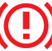 Braking warning lamp icon