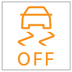 Dynamic stability control /Anti-slip regulation (DSC) warning lamp icon