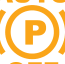 Deactivation of the automatic functions of the electric parking brake warning lamp icon