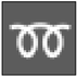 Diesel pre-heating indicator light warning lamp icon