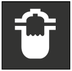 Water in diesel filter warning light warning lamp icon