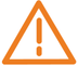 Electric parking brake fault warning lamp icon
