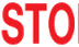 STOP warning lamp icon