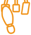 Foot on the clutch* warning lamp icon