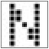 Automatic gearbox display: selector positions warning lamp icon