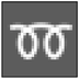 Diesel pre-heating indicator light warning lamp icon