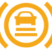 Distance alert / Active Safety Brake warning lamp icon