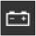 Battery charge warning light warning lamp icon