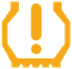 Dynamic stability control (DSC/ASR) warning lamp icon