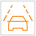 Lane keeping assist warning lamp icon