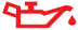 Engine oil pressure warning lamp icon