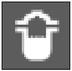 Water in diesel filter warning light (depending on destination) warning lamp icon