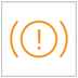 Braking warning lamp icon