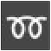 Diesel pre-heating indicator light warning lamp icon
