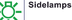 Sidelamps warning lamp icon