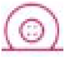 Tyre under-inflation warning light warning lamp icon