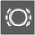 Front brake pad wear warning light warning lamp icon