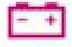 Battery charge warning light warning lamp icon