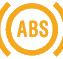 Braking warning lamp icon