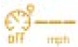Speed limiter warning lamp icon