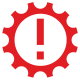 ETG electronic gearbox warning lamp icon