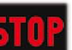 STOP warning lamp warning lamp icon