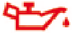 Engine oil pressure warning lamp warning lamp icon