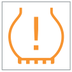 Tire Pressure Monitoring System (TPMS) warning lamp icon