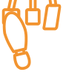 Foot on the clutch* warning lamp icon