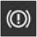 Handbrake and low brake fluid level warning light warning lamp icon