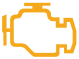 Emission control system warning lamp icon